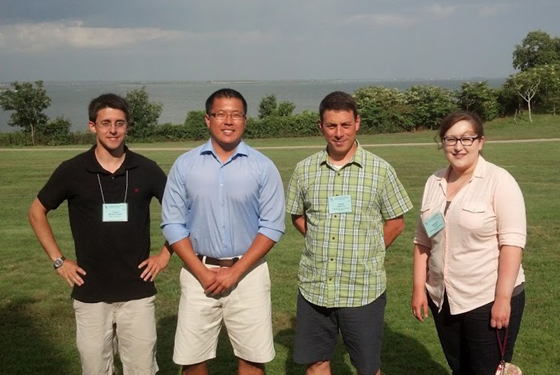 Group photo taken at Salve Regina University, Newport, Rhode Island, August 7, 2014